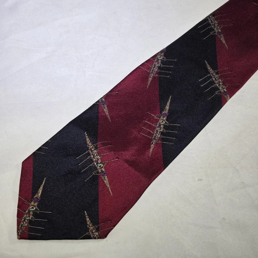 Vintage Polo Ralph Lauren Tie Silk Handmade USA 56